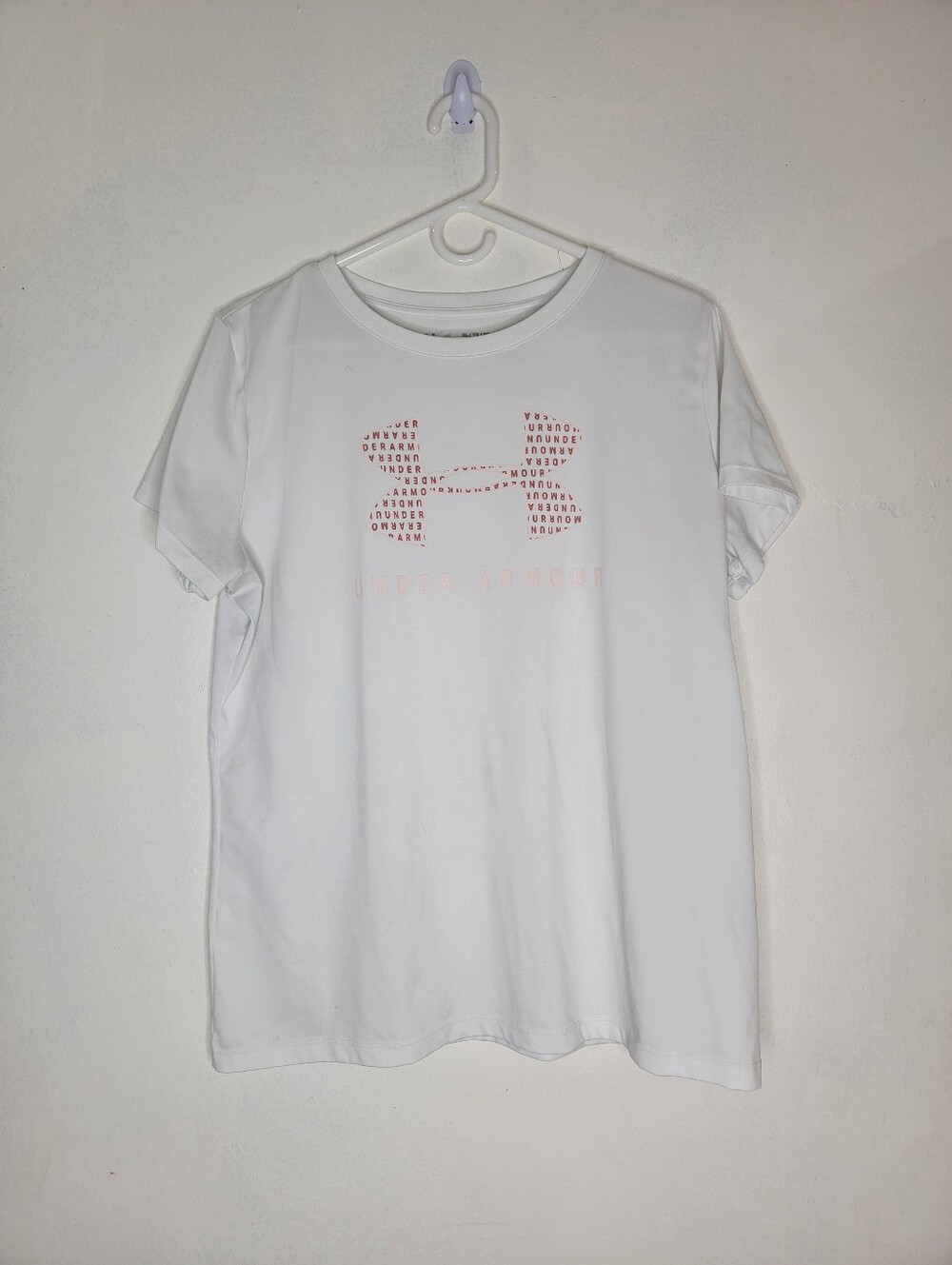 Under Armour White Performance HeatGear Tee